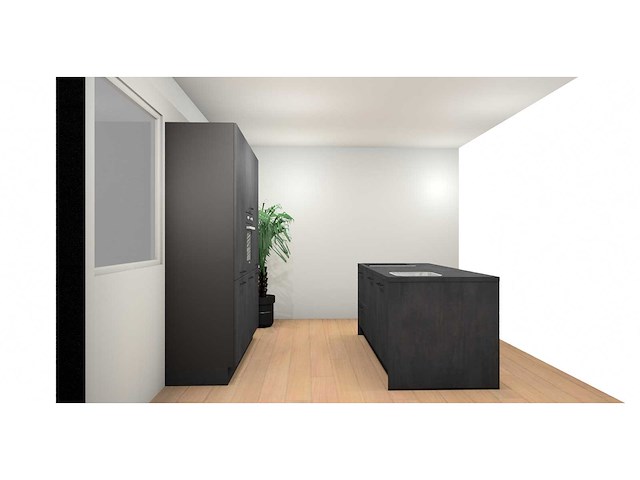 Häcker concept comet geplamuurde beton zwart eiland - afbeelding 22 van  31