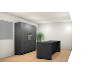 Häcker concept comet geplamuurde beton zwart eiland - afbeelding 23 van  28