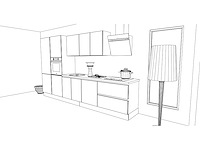 Häcker concept topsoft parelgrijs mat recht - afbeelding 4 van  25