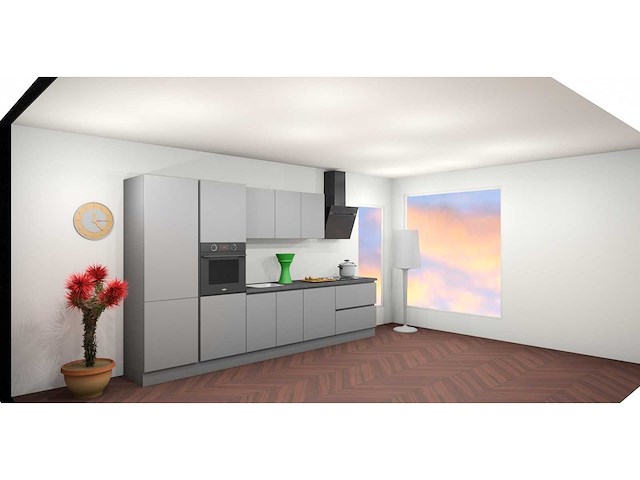 Häcker concept topsoft parelgrijs mat recht - afbeelding 20 van  22