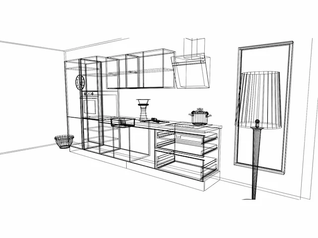 Häcker concept topsoft parelgrijs mat recht - afbeelding 3 van  32