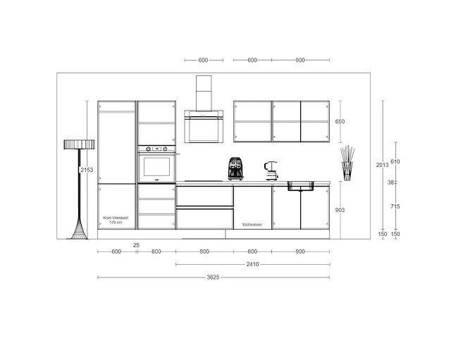 Häcker concept topsoft wit mat recht - afbeelding 3 van  30