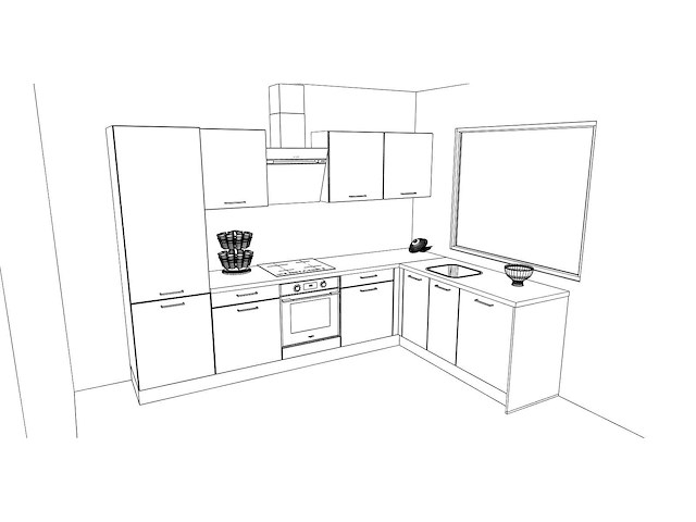 Häcker concept topsoft zwart mat hoek - afbeelding 23 van  27