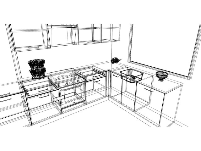 Häcker concept topsoft zwart mat hoek - afbeelding 5 van  27