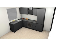 Häcker concept topsoft zwart mat hoek - afbeelding 23 van  33