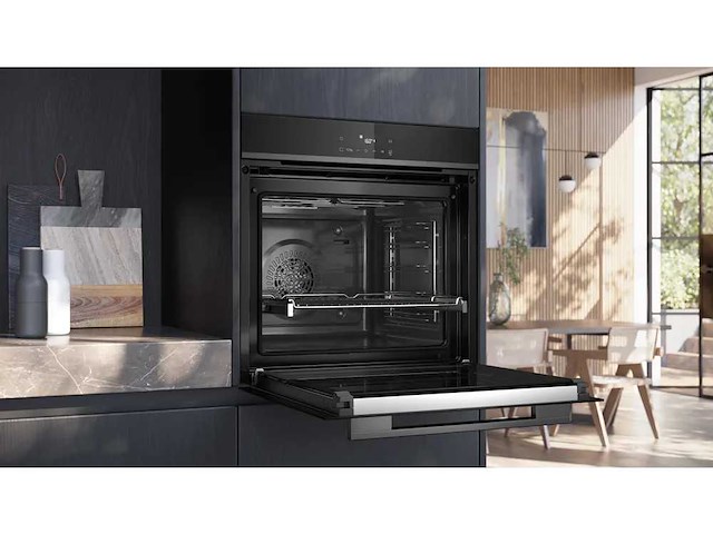 Häcker concept130 bali notenhout topsoft mat lak zwart eiland keuken - afbeelding 21 van  32