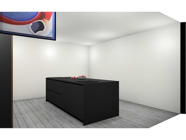 Häcker concept130 bali notenhout topsoft mat lak zwart eiland keuken - afbeelding 5 van  40