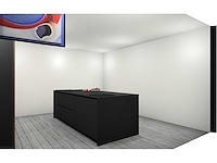 Häcker concept130 bali notenhout topsoft mat lak zwart eiland keuken - afbeelding 5 van  40