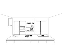Häcker concept130 bali notenhout topsoft mat lak zwart eiland keuken - afbeelding 5 van  29