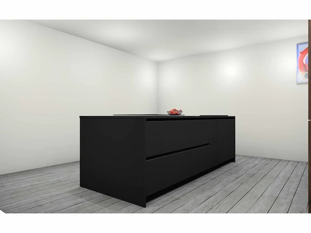 Häcker concept130 bali notenhout topsoft mat lak zwart eiland keuken - afbeelding 39 van  40