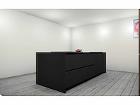 Häcker concept130 bali notenhout topsoft mat lak zwart eiland keuken - afbeelding 39 van  40