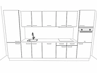 Häcker concept130 scala amarant mat recht - afbeelding 6 van  26