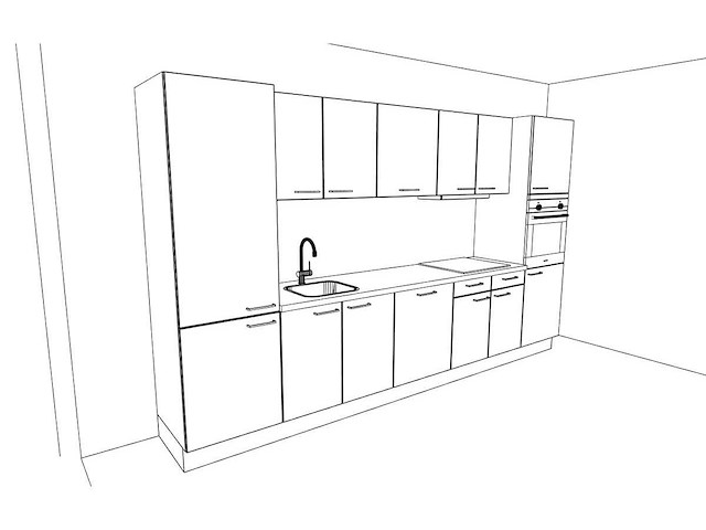 Häcker concept130 scala amarant mat recht - afbeelding 6 van  23