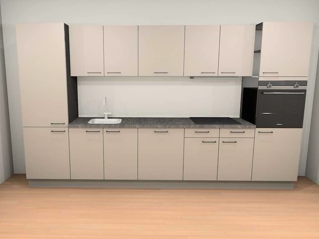 Häcker concept130 scala greige recht keuken - afbeelding 1 van  19