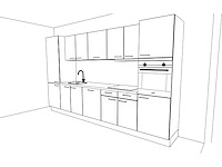 Häcker concept130 scala greige recht keuken - afbeelding 3 van  18