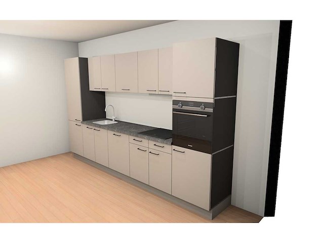 Häcker concept130 scala greige recht keuken - afbeelding 10 van  13