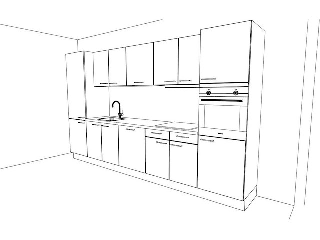 Häcker concept130 scala greige recht keuken - afbeelding 2 van  11