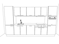Häcker concept130 scala greige recht keuken - afbeelding 10 van  11