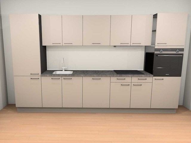Häcker concept130 scala greige recht keuken - afbeelding 1 van  19