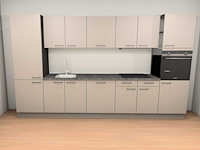 Häcker concept130 scala greige recht keuken - afbeelding 1 van  19