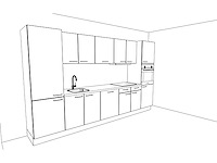 Häcker concept130 scala greige recht keuken - afbeelding 16 van  19
