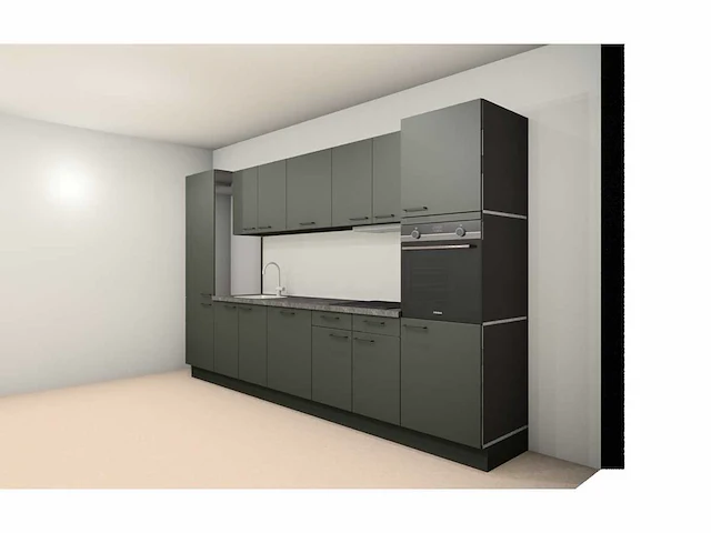 Häcker concept130 scala olijfgroen keukenopstelling - afbeelding 12 van  17