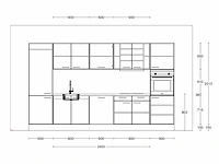 Häcker concept130 scala olijfgroen keukenopstelling - afbeelding 15 van  17