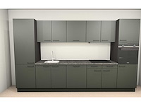 Häcker concept130 scala olijfgroen keukenopstelling - afbeelding 11 van  17