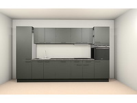 Häcker concept130 scala olijfgroen keukenopstelling