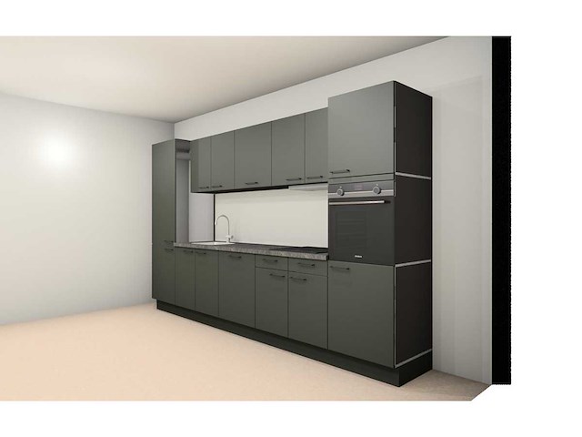 Häcker concept130 scala olijfgroen keukenopstelling - afbeelding 16 van  17