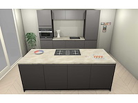 Häcker concept130 top soft-gl grafiet mat lak eiland keuken - afbeelding 11 van  27
