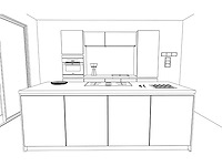 Häcker concept130 top soft-gl grafiet mat lak eiland keuken - afbeelding 3 van  29