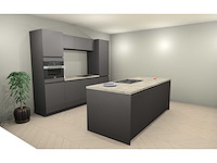 Häcker concept130 top soft-gl grafiet mat lak eiland keuken - afbeelding 4 van  29