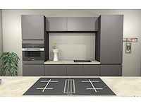 Häcker concept130 top soft-gl grafiet mat lak eiland keuken - afbeelding 6 van  29