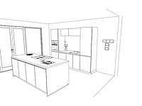 Häcker concept130 top soft-gl grafiet mat lak eiland keuken - afbeelding 5 van  29