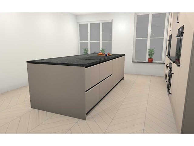 Häcker concept130 topsoft kashmir direktlak mat eiland - afbeelding 2 van  35