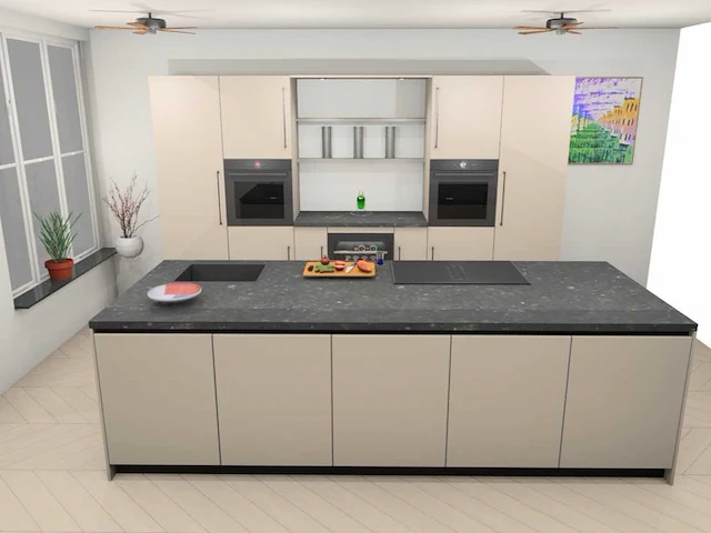 Häcker concept130 topsoft kashmir direktlak mat eiland - afbeelding 1 van  35