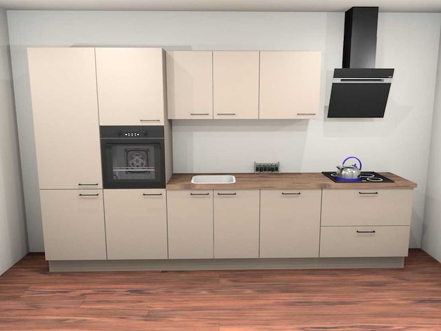 Häcker concept130 topsoft kashmir mat lak recht keuken - afbeelding 1 van  11