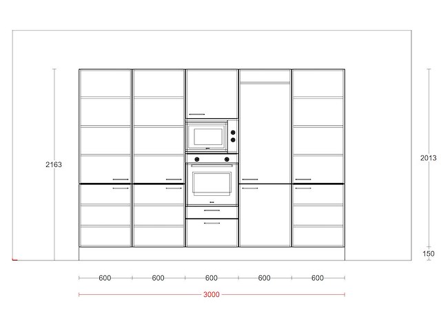 Häcker concept130 topsoft kristalwit mat eiland keuken opstelling - afbeelding 19 van  29