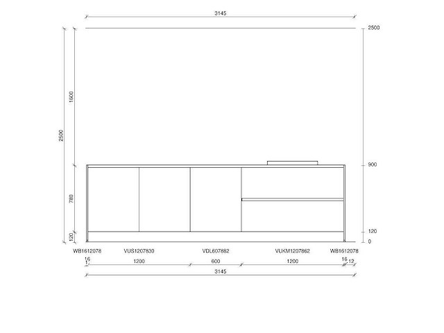 Häcker concept130 topsoft mat lak grafiet eiland keuken - afbeelding 3 van  26