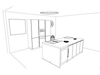 Häcker concept130 topsoft mat parelgrijs lak eiland keuken - afbeelding 17 van  33