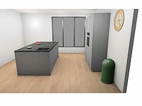 Häcker concept130 topsoft mat parelgrijs lak eiland keuken - afbeelding 30 van  33