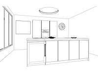 Häcker concept130 topsoft mat parelgrijs lak eiland keuken - afbeelding 14 van  27