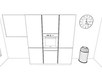 Häcker concept130 topsoft mat parelgrijs lak eiland keuken - afbeelding 13 van  19