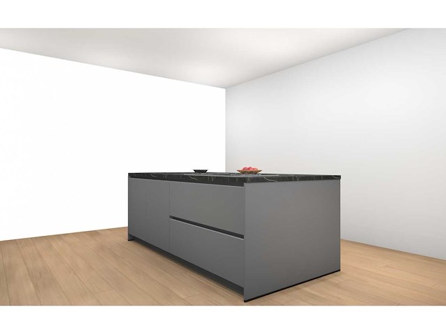Häcker concept130 topsoft mat parelgrijs lak eiland keuken - afbeelding 30 van  31