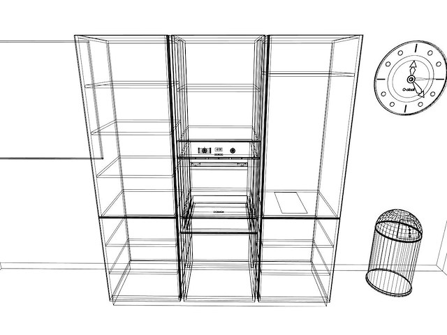 Häcker concept130 topsoft mat parelgrijs lak eiland keuken - afbeelding 3 van  9