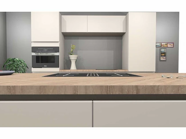 Häcker concept130 topsoft mat satijn lak eiland keuken - afbeelding 30 van  31