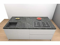Häcker concept130 topsoft mat wit lak eiland keuken - afbeelding 25 van  27