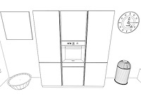 Häcker concept130 topsoft mat wit lak eiland keuken - afbeelding 25 van  31