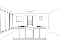 Häcker concept130 topsoft mat wit lak eiland keuken - afbeelding 15 van  31